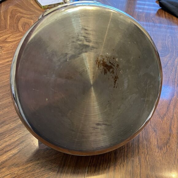 All-Clad Stainless Steel Fry Sauté Pan  Skillet 8" Wide Non Stick READ - Picture 7 of 11